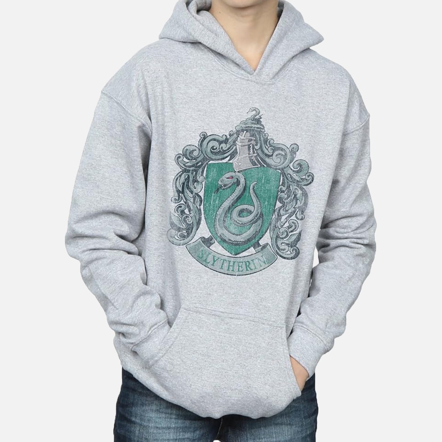 Kids Official Slytherin Crest Harry Potter Hoodie