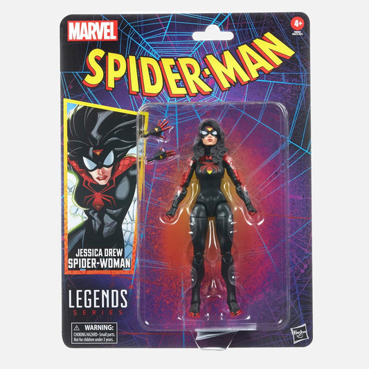 Marvel Hasbro Legends Series Jessica Drew Spider-Woman Collectible 6 Inch Action Figure