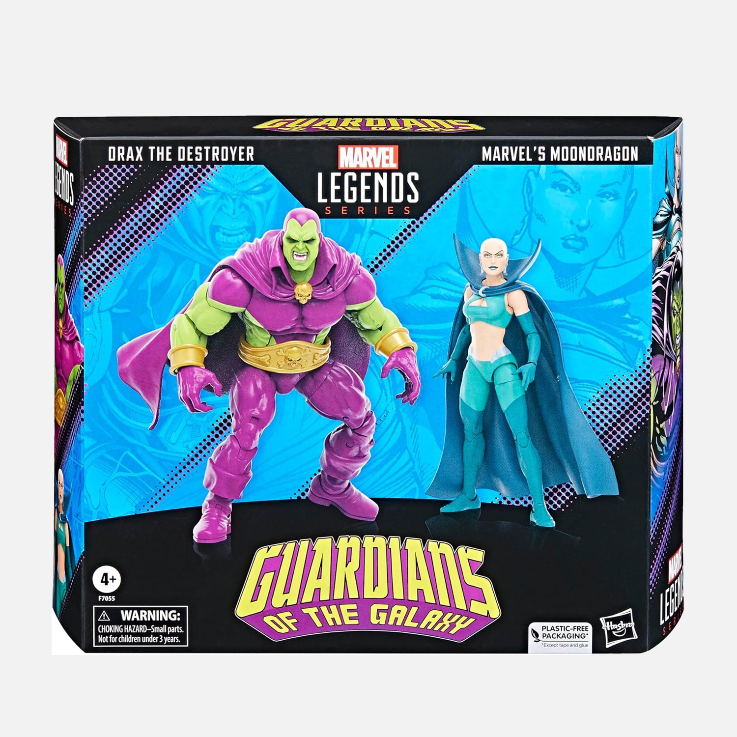 Marvel Legends Guardians of The Galaxy 6 Inch Action Figure 2-Pack - Drax & Moondragon