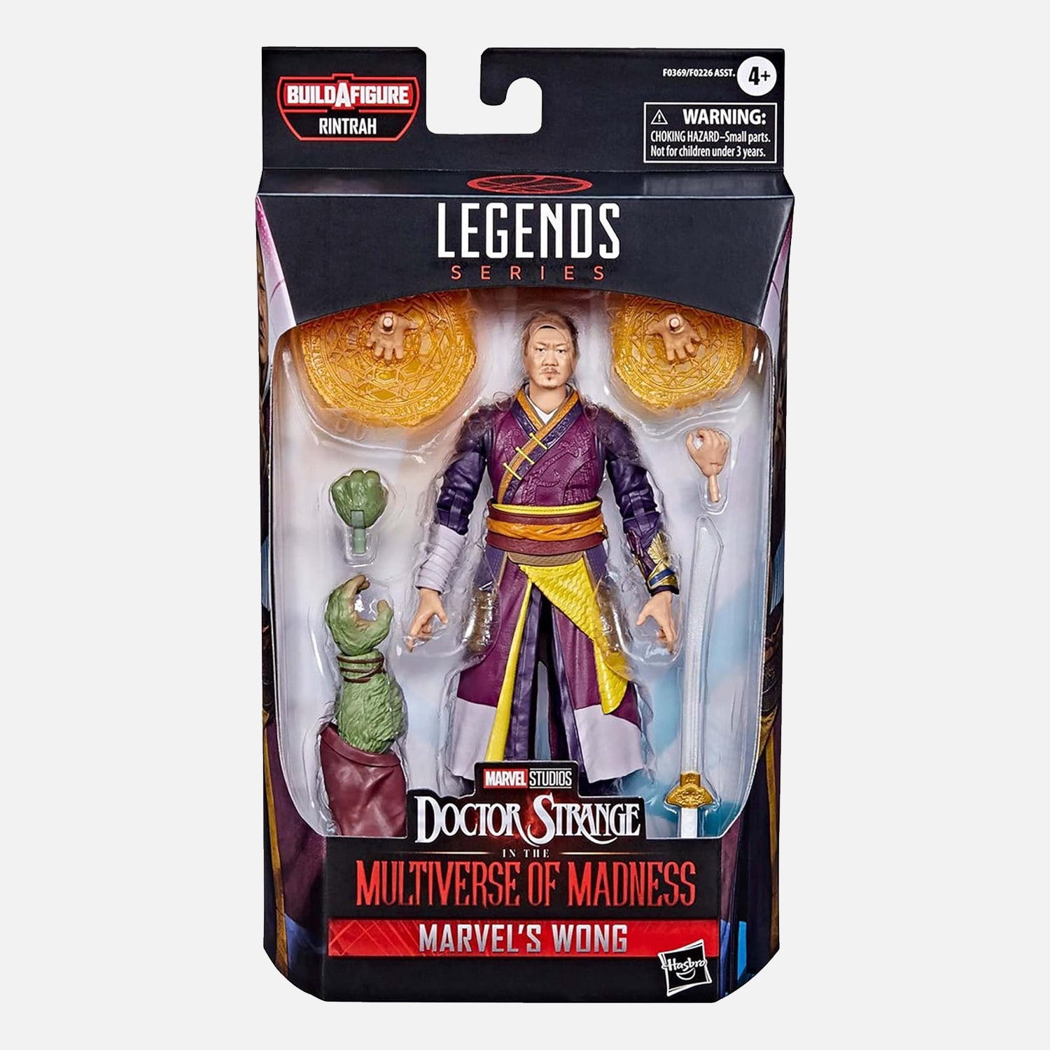 Marvel Legends Series Doctor Strange Wong Action Figure 6 Inch