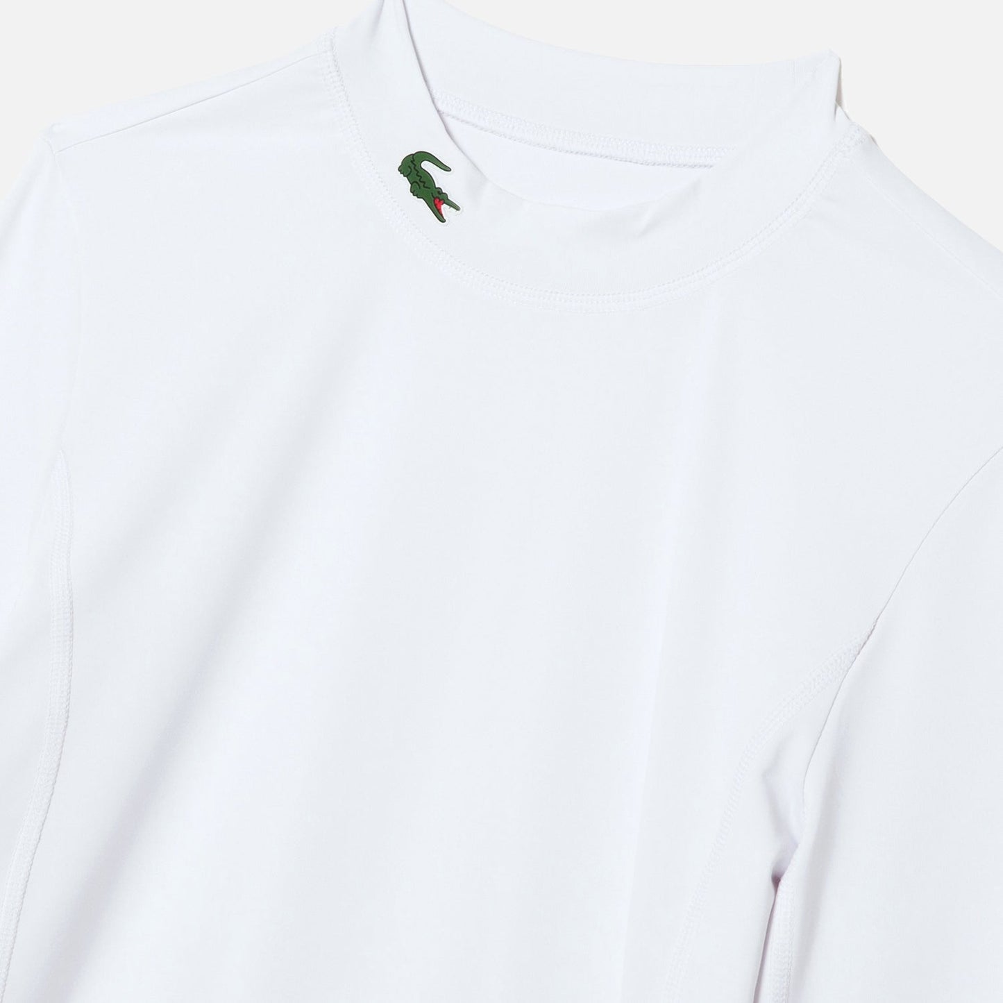 Men's Lacoste Sport Long Sleeve Technical Golf T-shirt White