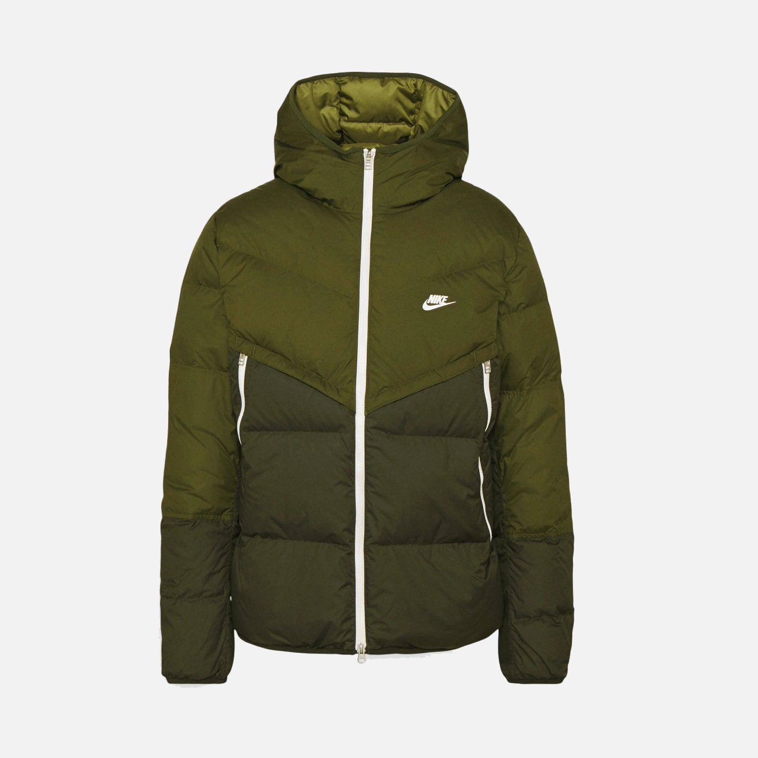 Men s Nike Primaloft NSW Puffer Jacket Olive Green THE SNEAKER OUTLET