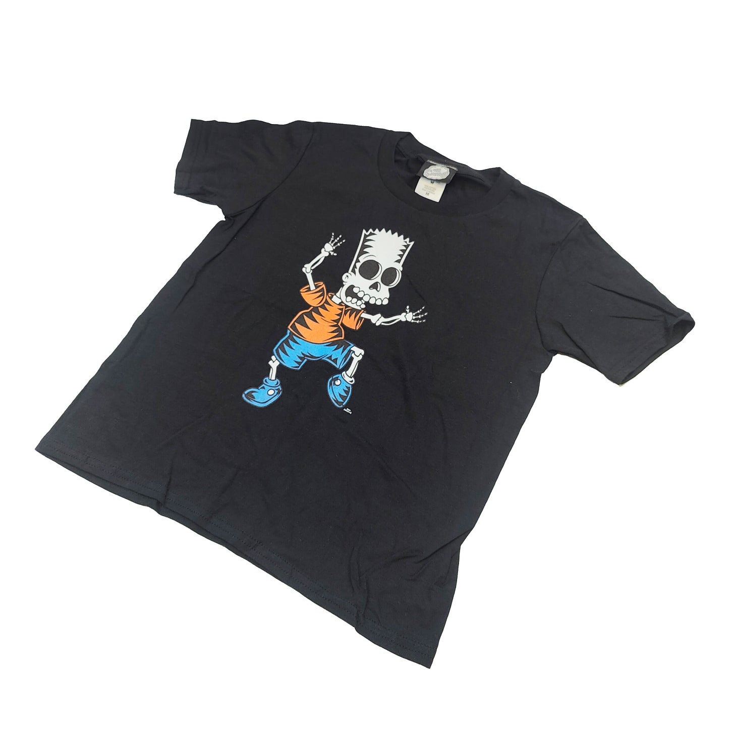 Official Simpsons Halloween Vintage Kids T-Shirt Black