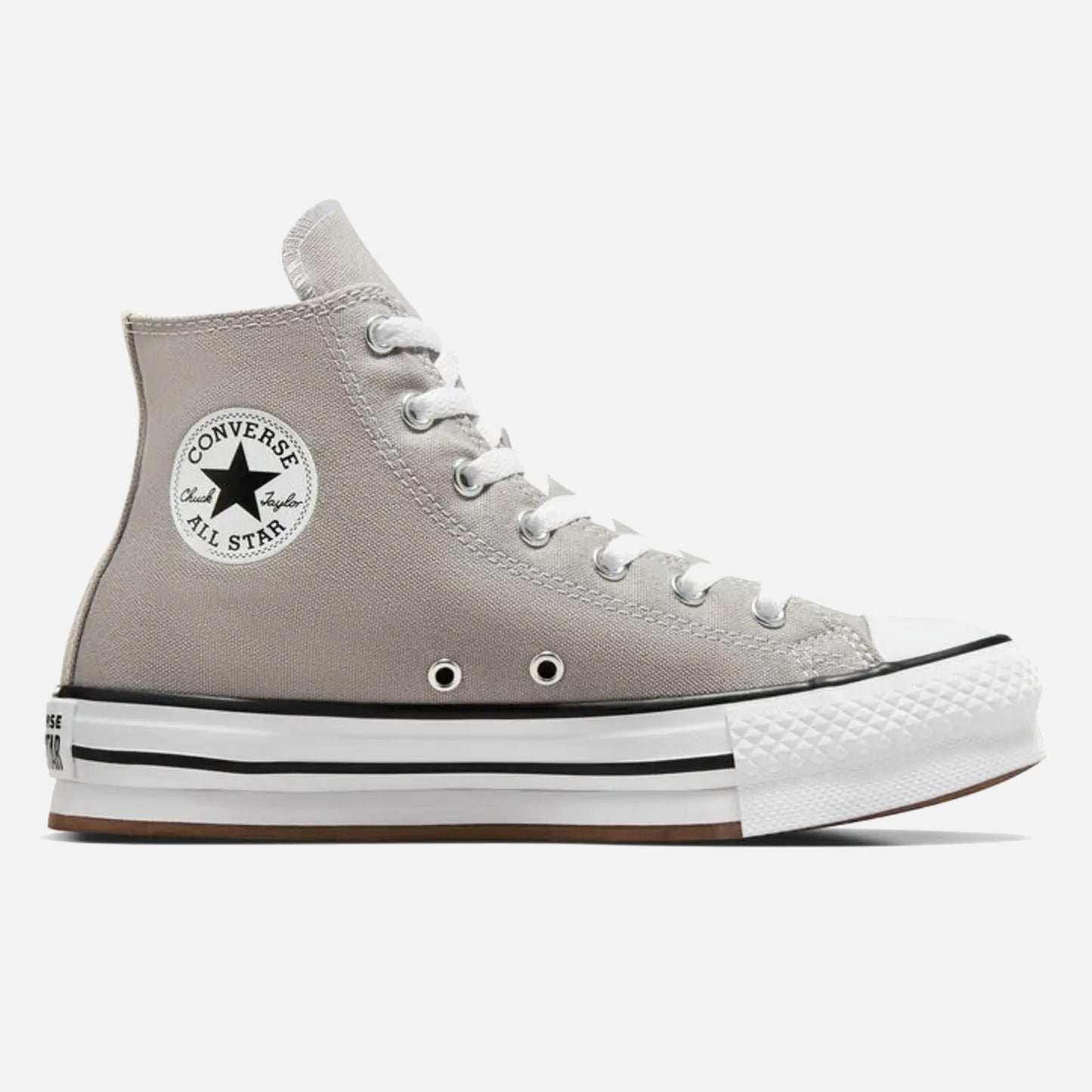 Older Kid's Converse Chuck Taylor Hi Lift Grey