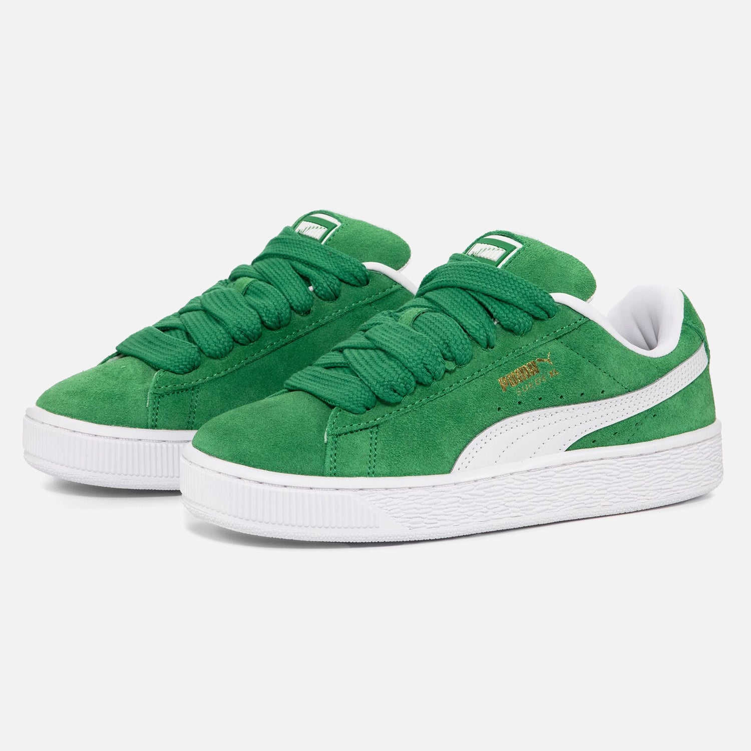 Older Kids Puma Suede XL Green