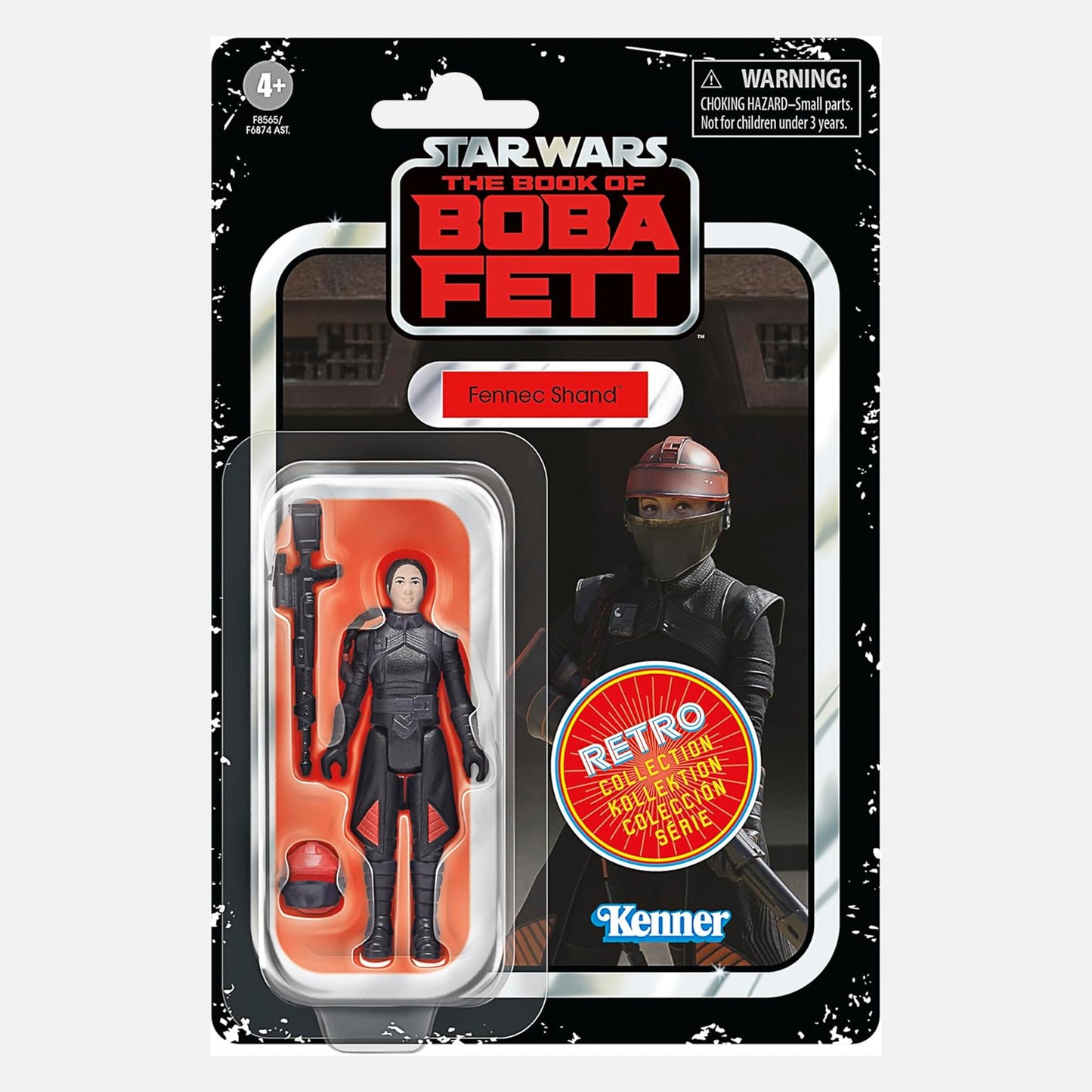 Star Wars Retro Collection Fennec Shand The Book of Boba Fett 3.5in Action Figure