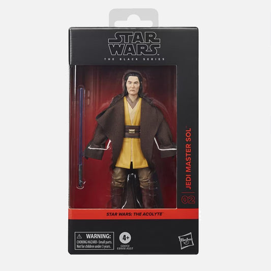 Star Wars The Black Series Jedi Master Sol The Acolyte Collectible 6 Inch Action Figure