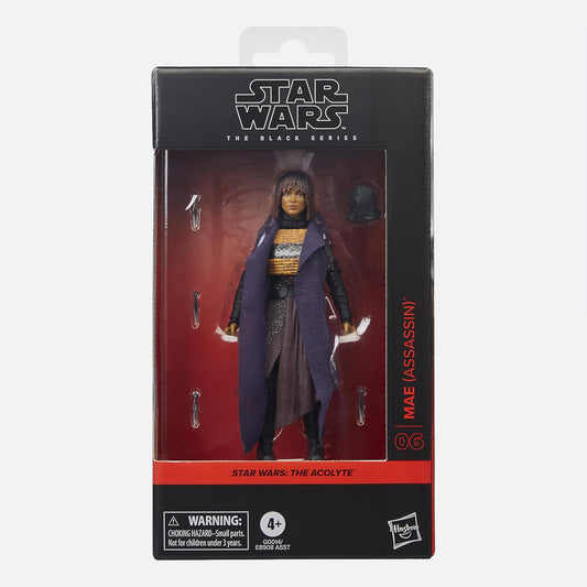 Star Wars The Black Series Mae (Assassin) The Acolyte Collectible 6 Inch Action Figure