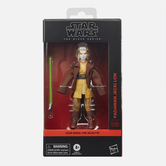 Star Wars The Black Series Padawan Jecki Lon The Acolyte Collectible 6 Inch Action Figure