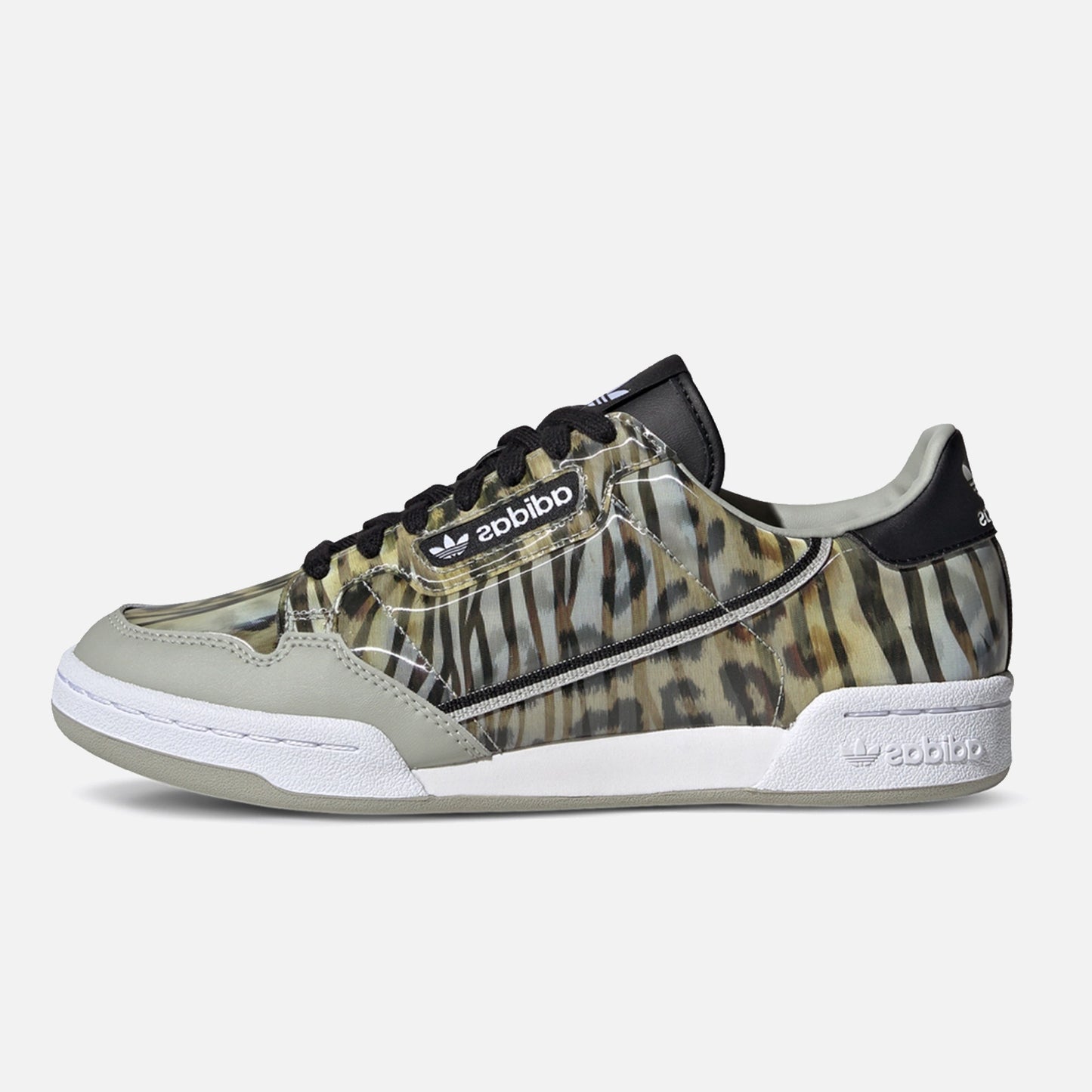 Women's Adidas Continental 80 - Animal Print