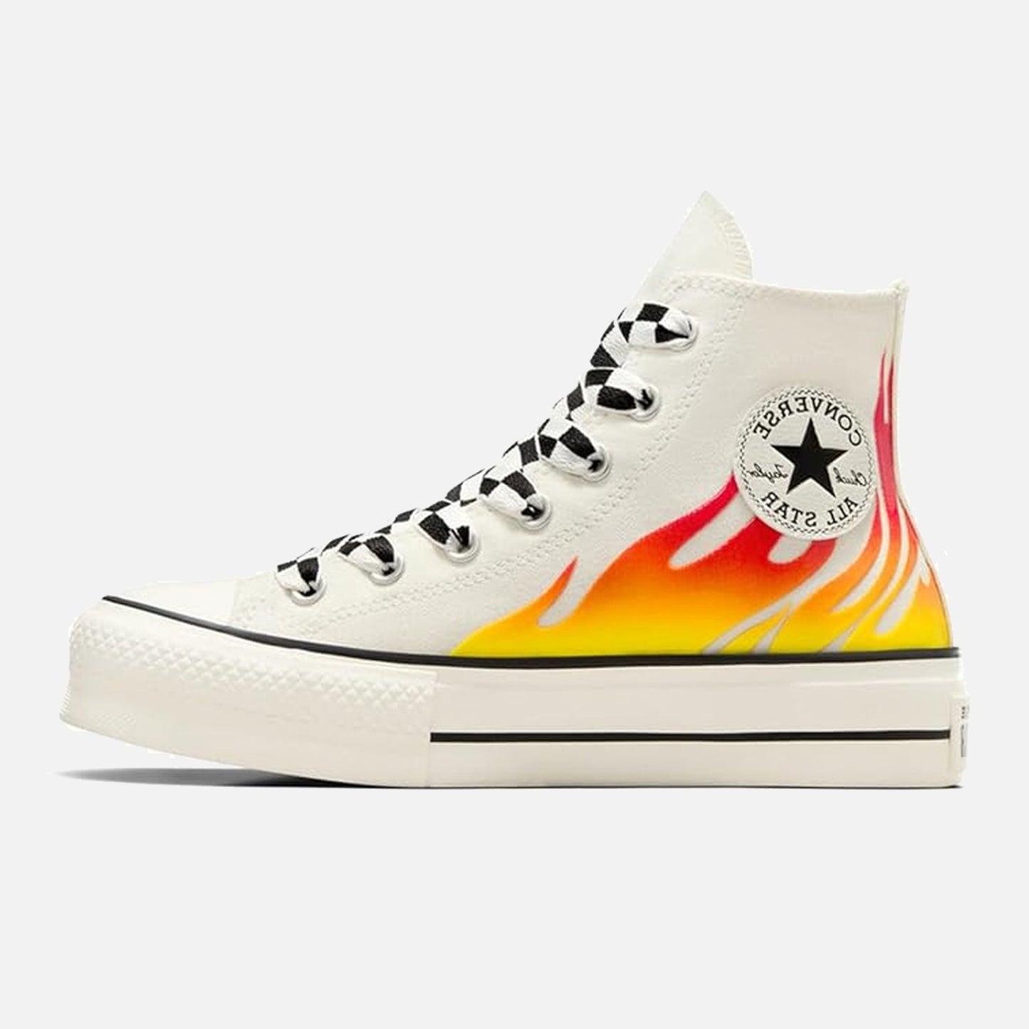 Women's Converse Chuck Taylor Lift Hi Flame Egret