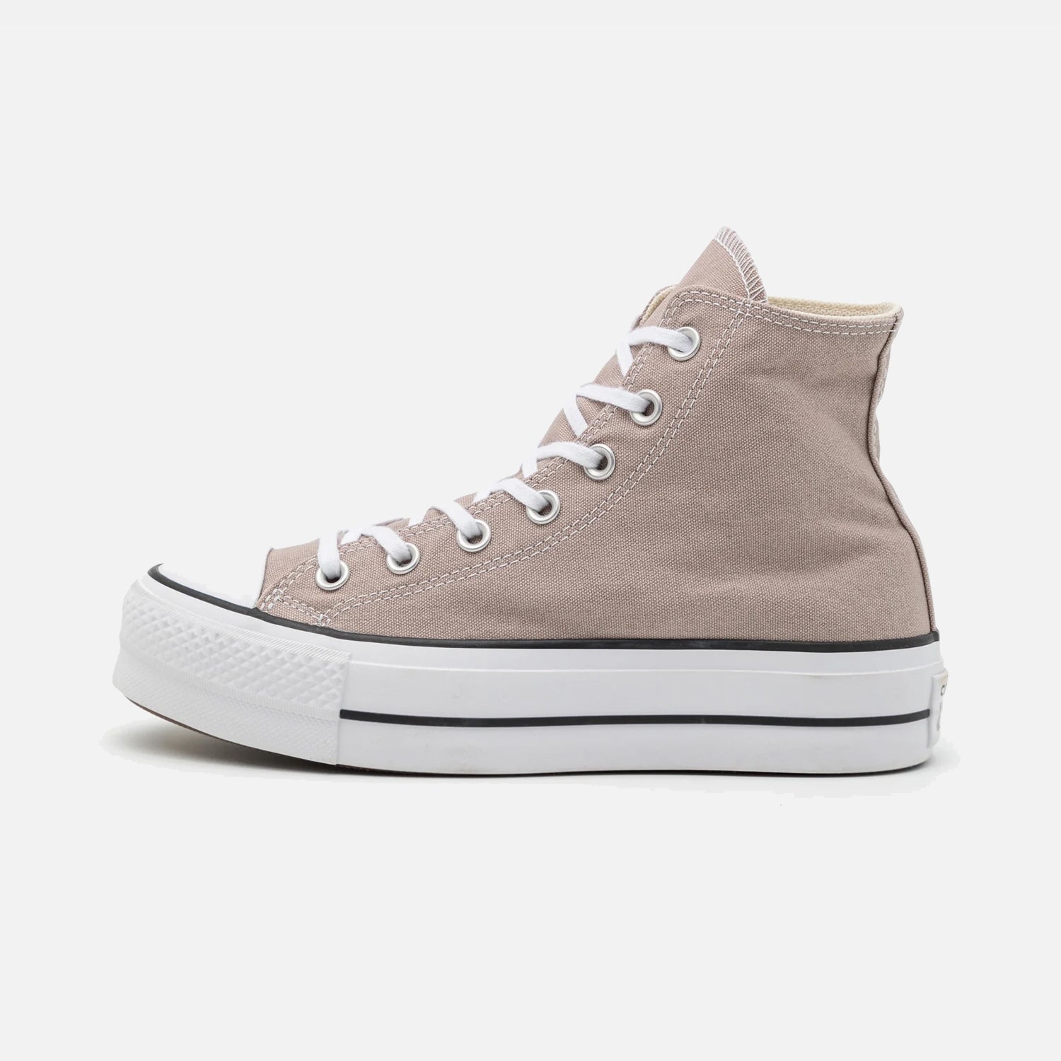 Women s Converse Chuck Taylor Lift Hi Light Stone