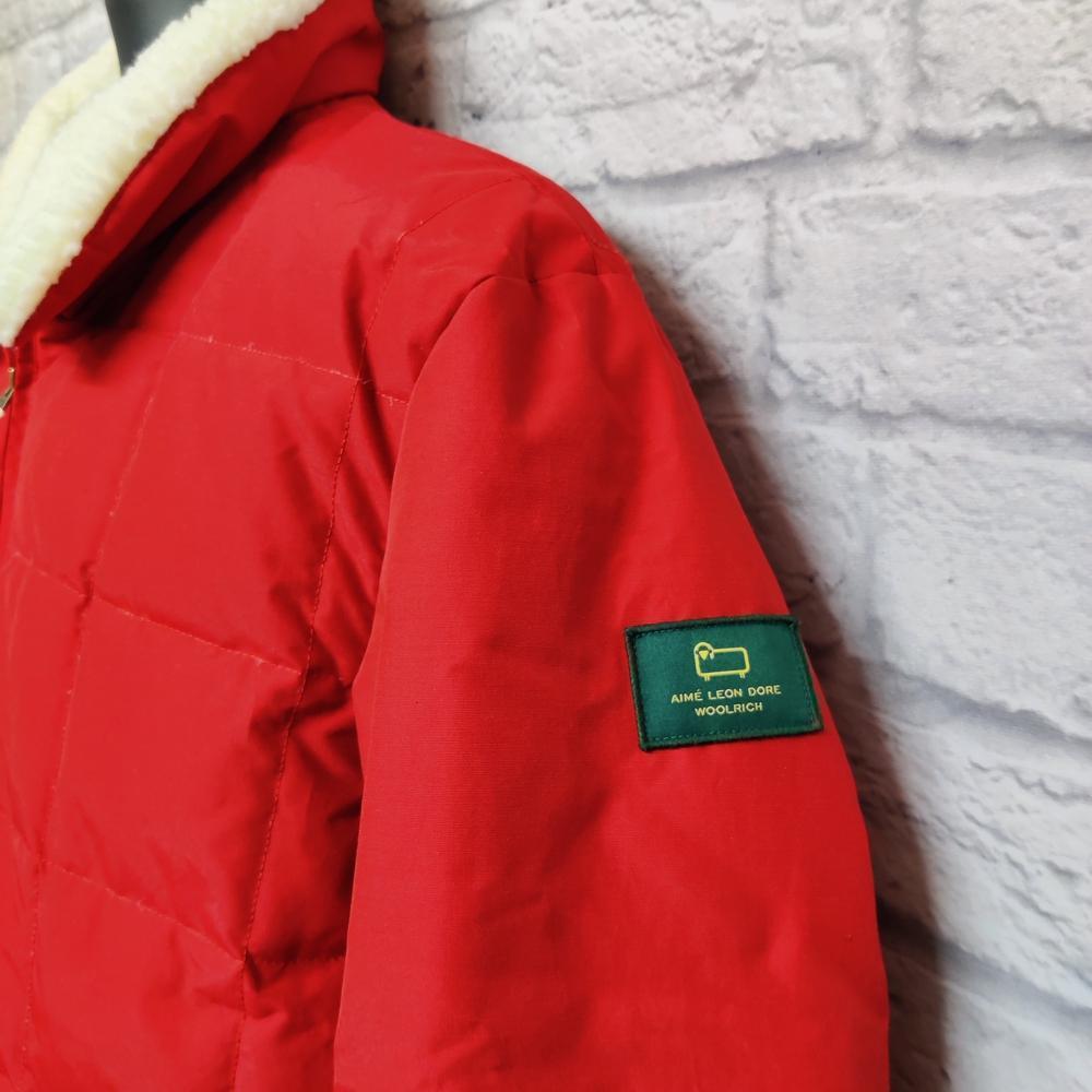 Aime Leon Dore x Woolrich Down Jacket - Red Wine