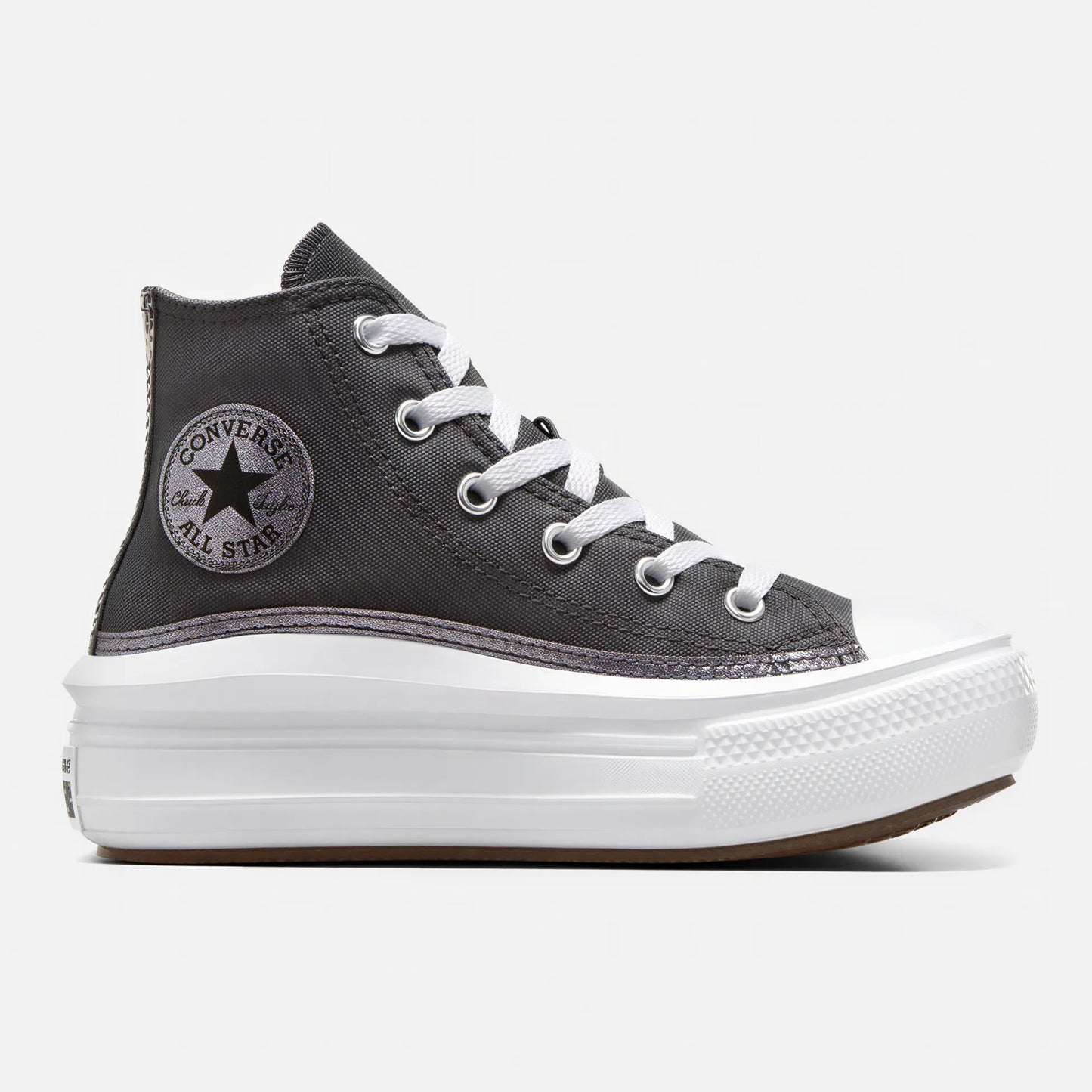 Converse Chuck Taylor Move Hi Charcoal Grey Trainers