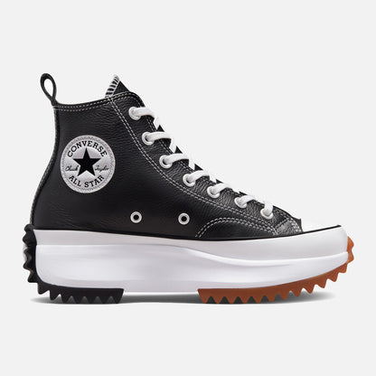 Converse Run Star Hike Hi Black Leather