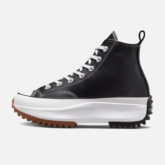 Converse Run Star Hike Hi Black Leather