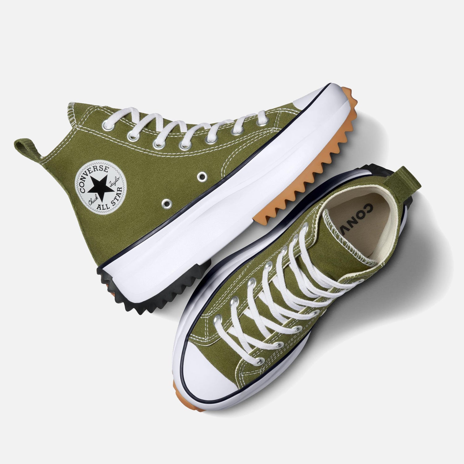 Converse Run Star Hike Hi Olive Green