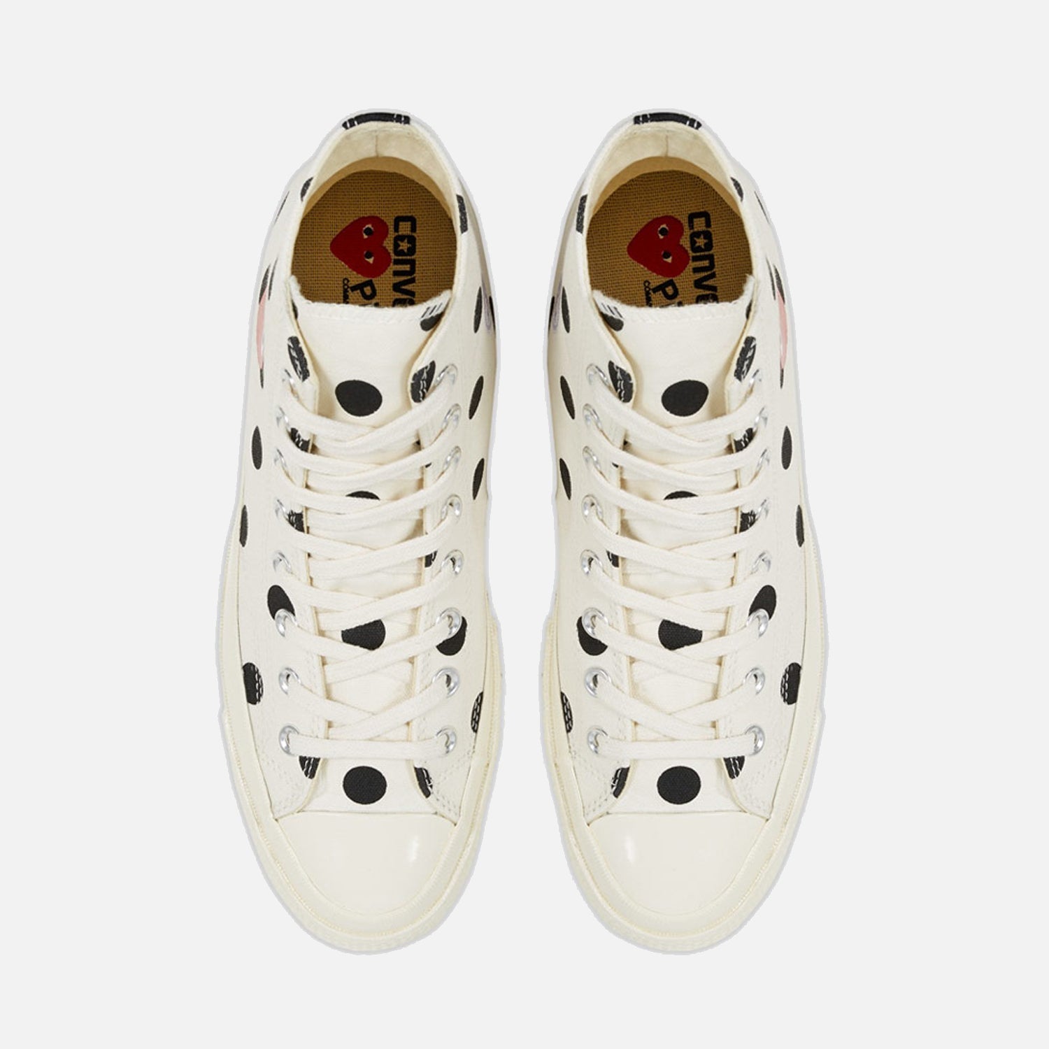 Converse x Comme Des Garcons Heart Polka Dot THE SNEAKER OUTLET