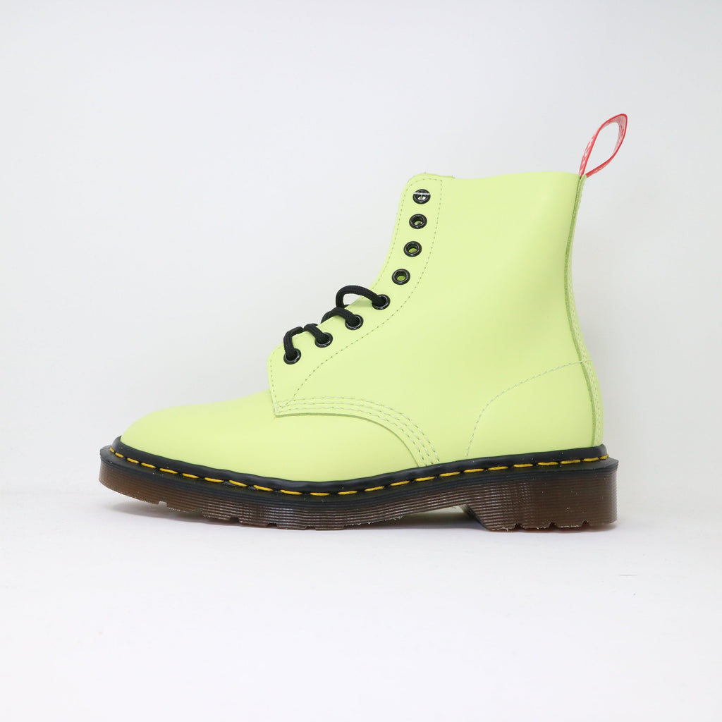 pastel yellow dr martens