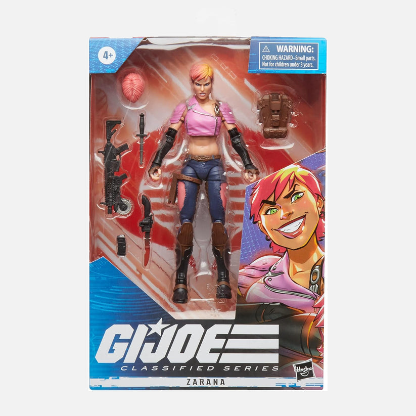 G.I. Joe Classified Dreadnok Zarana In Hand Images