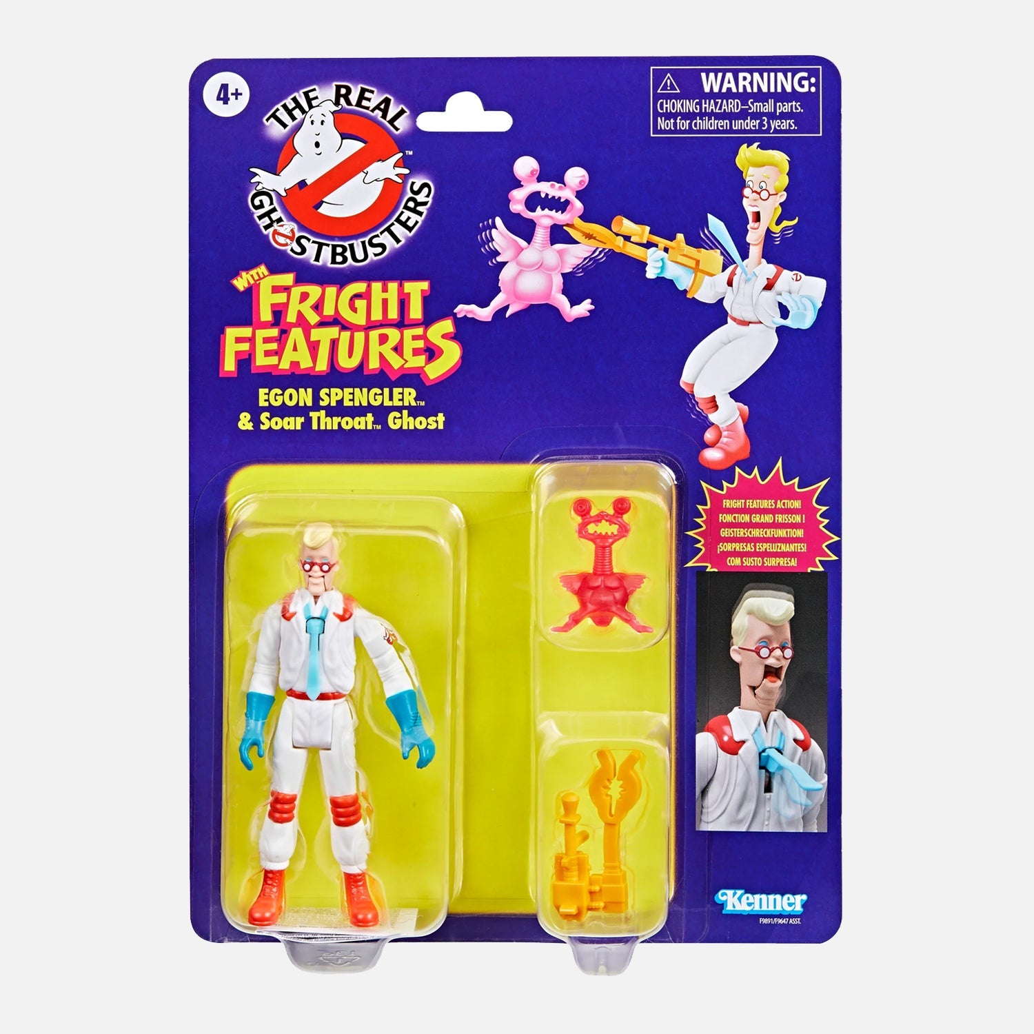 Hasbro The Real Ghostbusters Retro Fright Features Egon Spengler