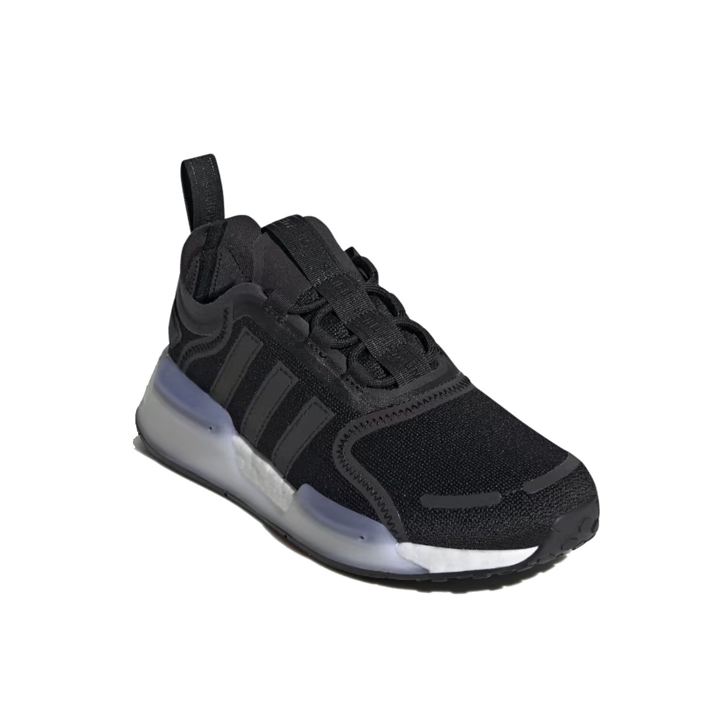 Kids Adidas NMD V3 Trainers - Black Purple