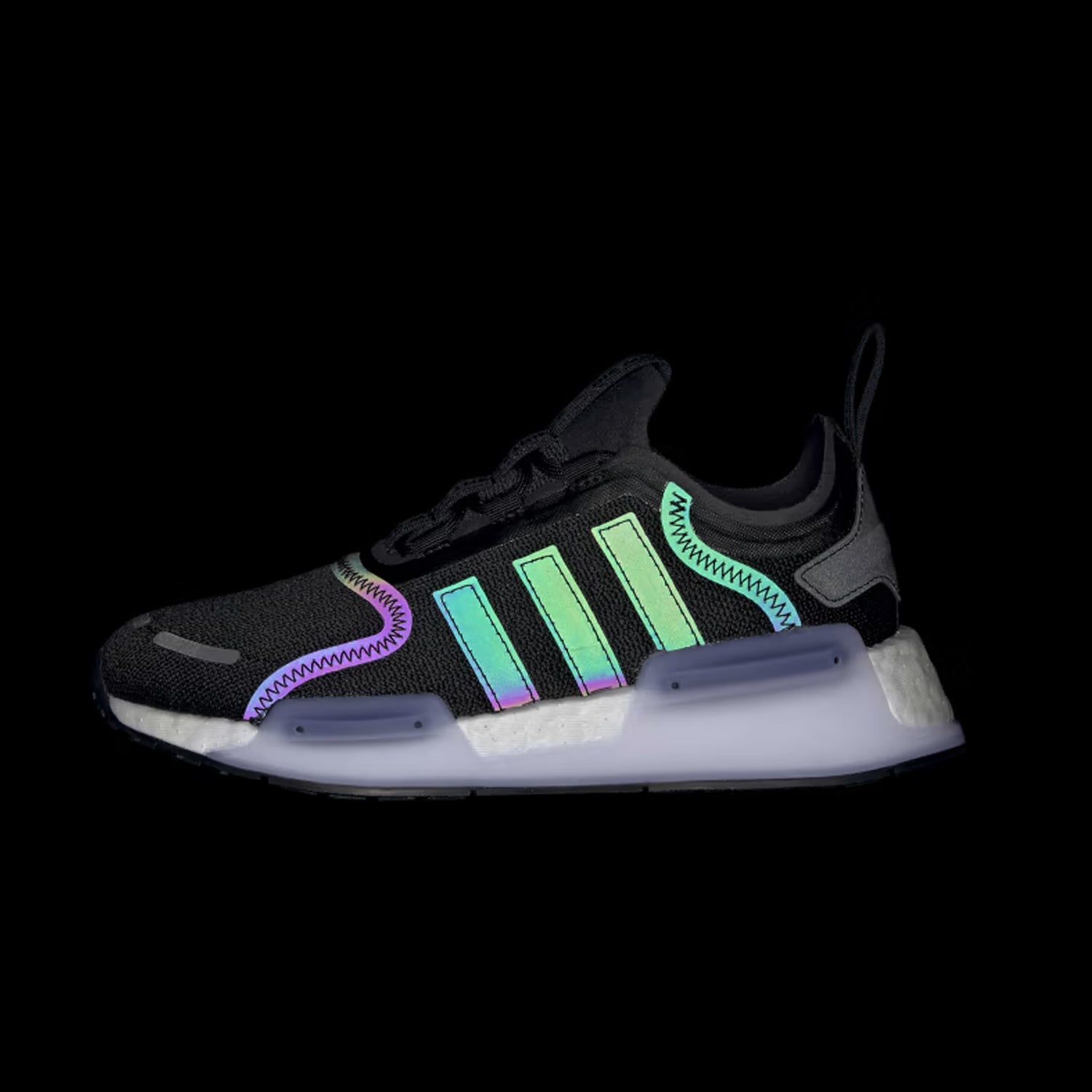 Nmd r1 black purple best sale