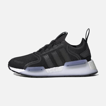 Kids Adidas NMD V3 Trainers - Black Purple