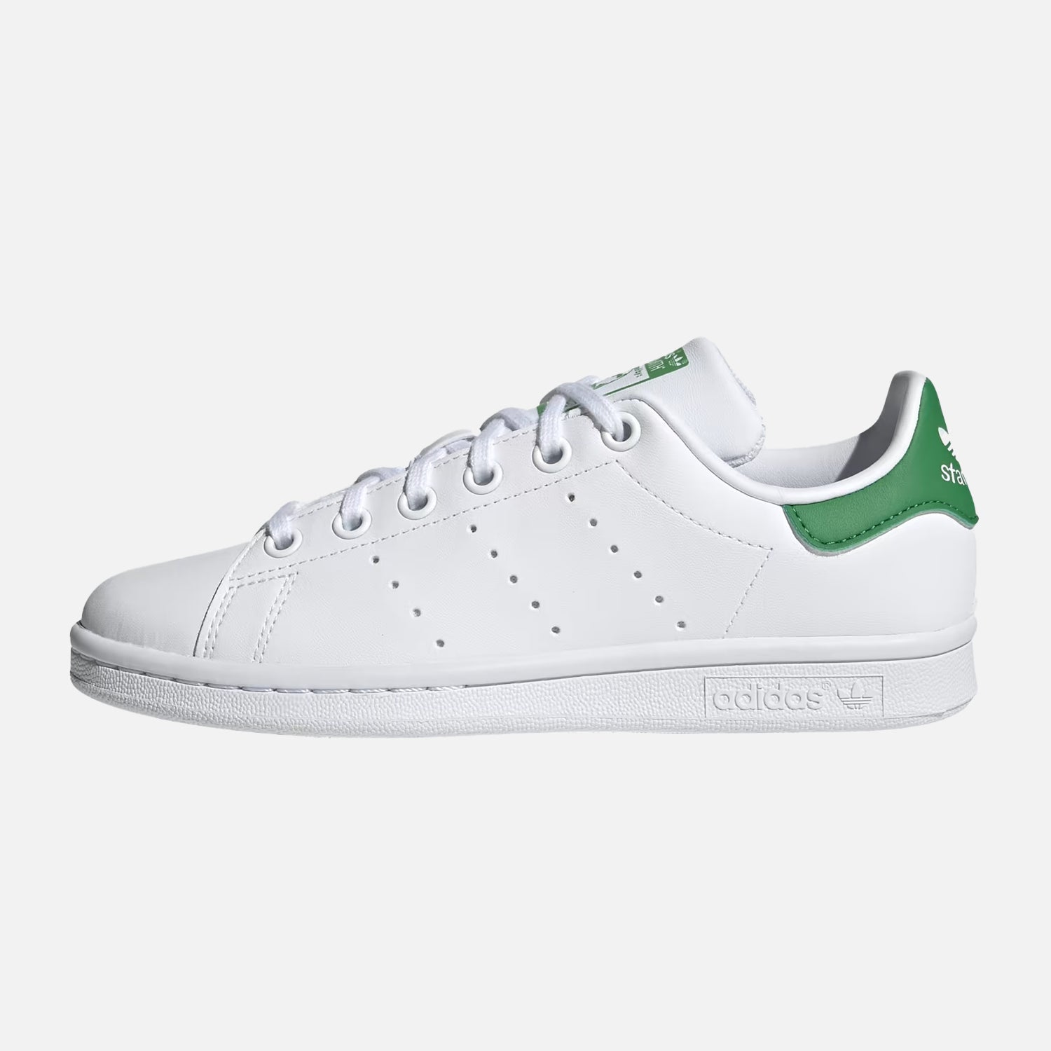 Kids Adidas Stan Smith White Green