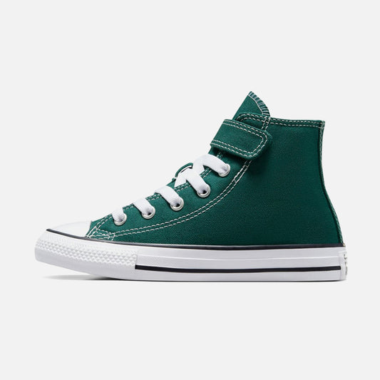 Kids Converse Chuck Taylor Hi Top Easy On Dragon Green