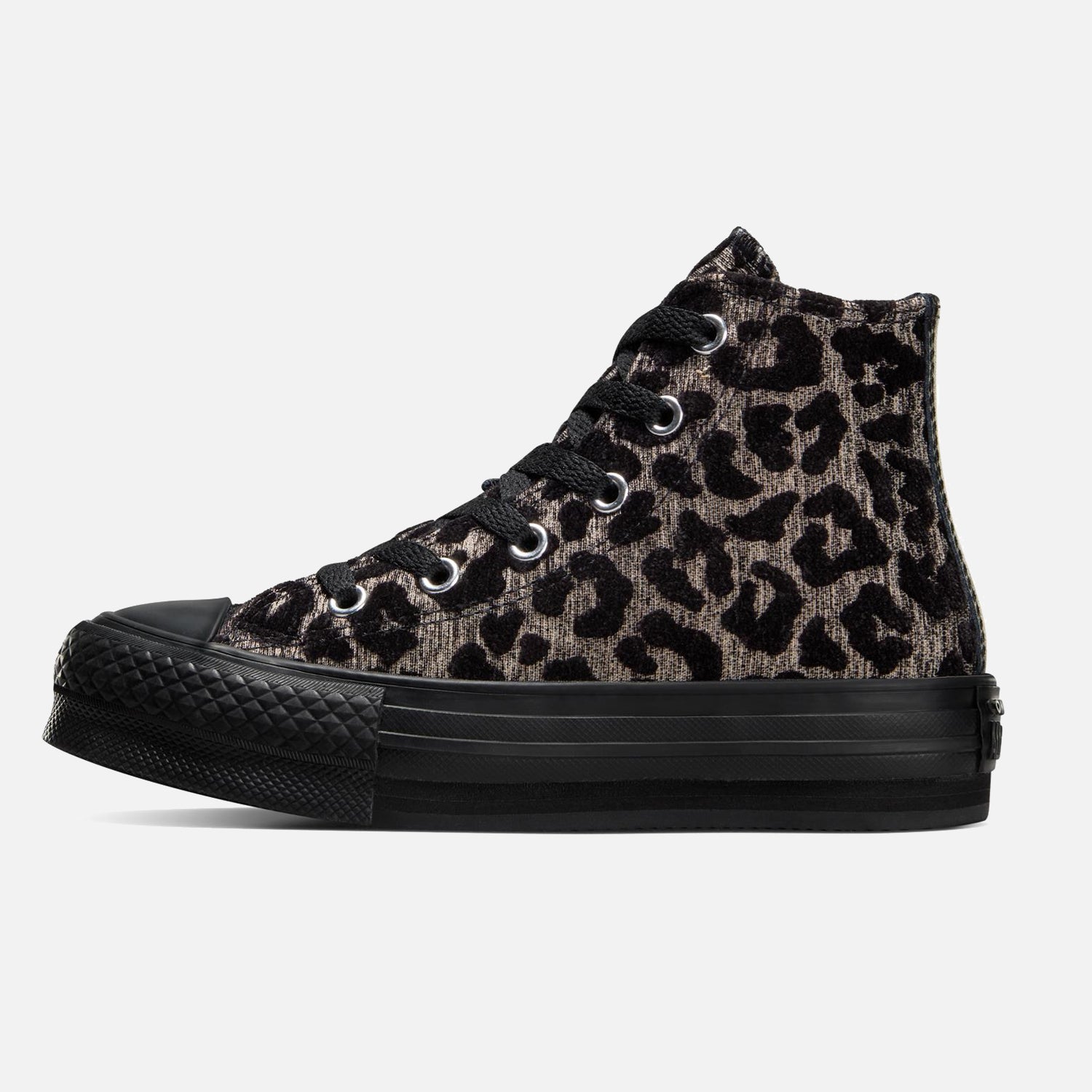 Kid's Converse Chuck Taylor Lift Hi Leopard