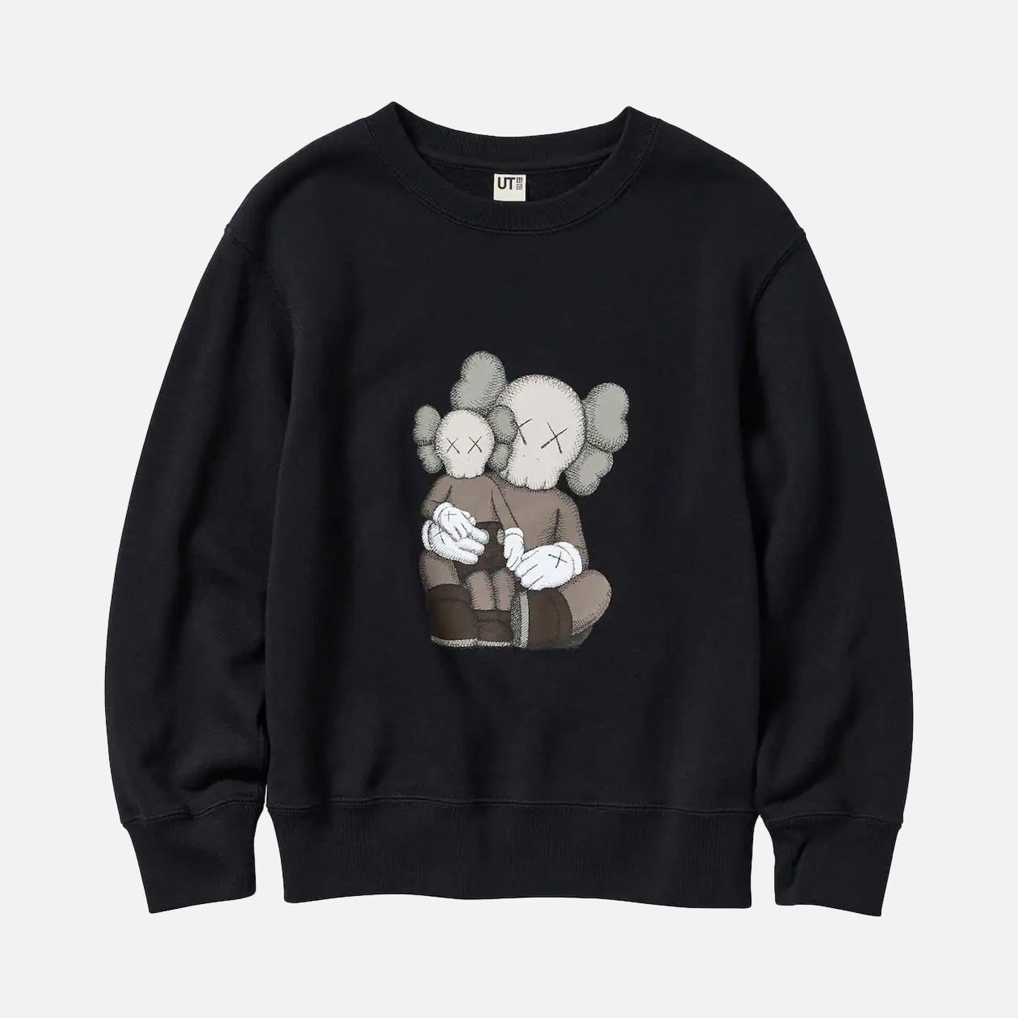 Kids Kaws x Uniqlo UT Black Sweater