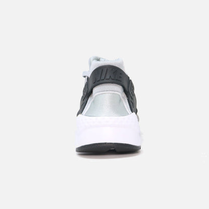 Kid's Nike Air Huarache Grey White Leather