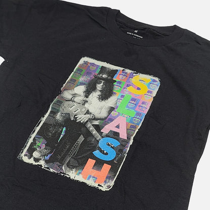 Kids Slash Vintage Black T-Shirt