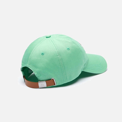 Lacoste Adjustable Organic Cotton Twill Baseball Cap - Mint Green