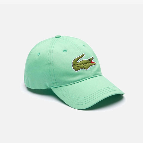 Lacoste Adjustable Organic Cotton Twill Baseball Cap - Mint Green