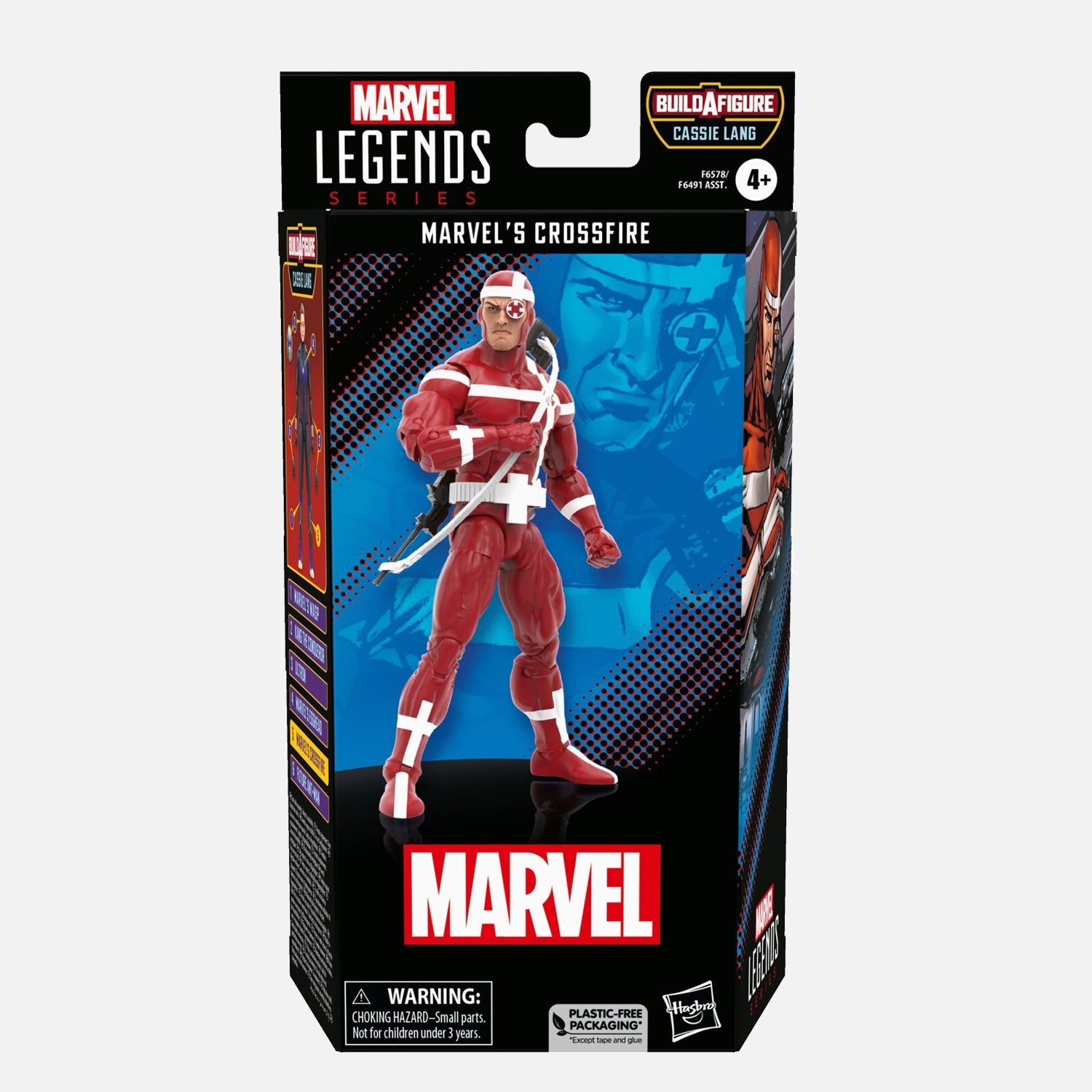 Marvel Hasbro Legends Series Crossfire, Comics Legends Action Figures 6”