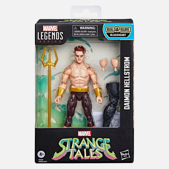 Marvel Legends Series Strange Tales Daimon Hellstrom Comics Action Fig ...