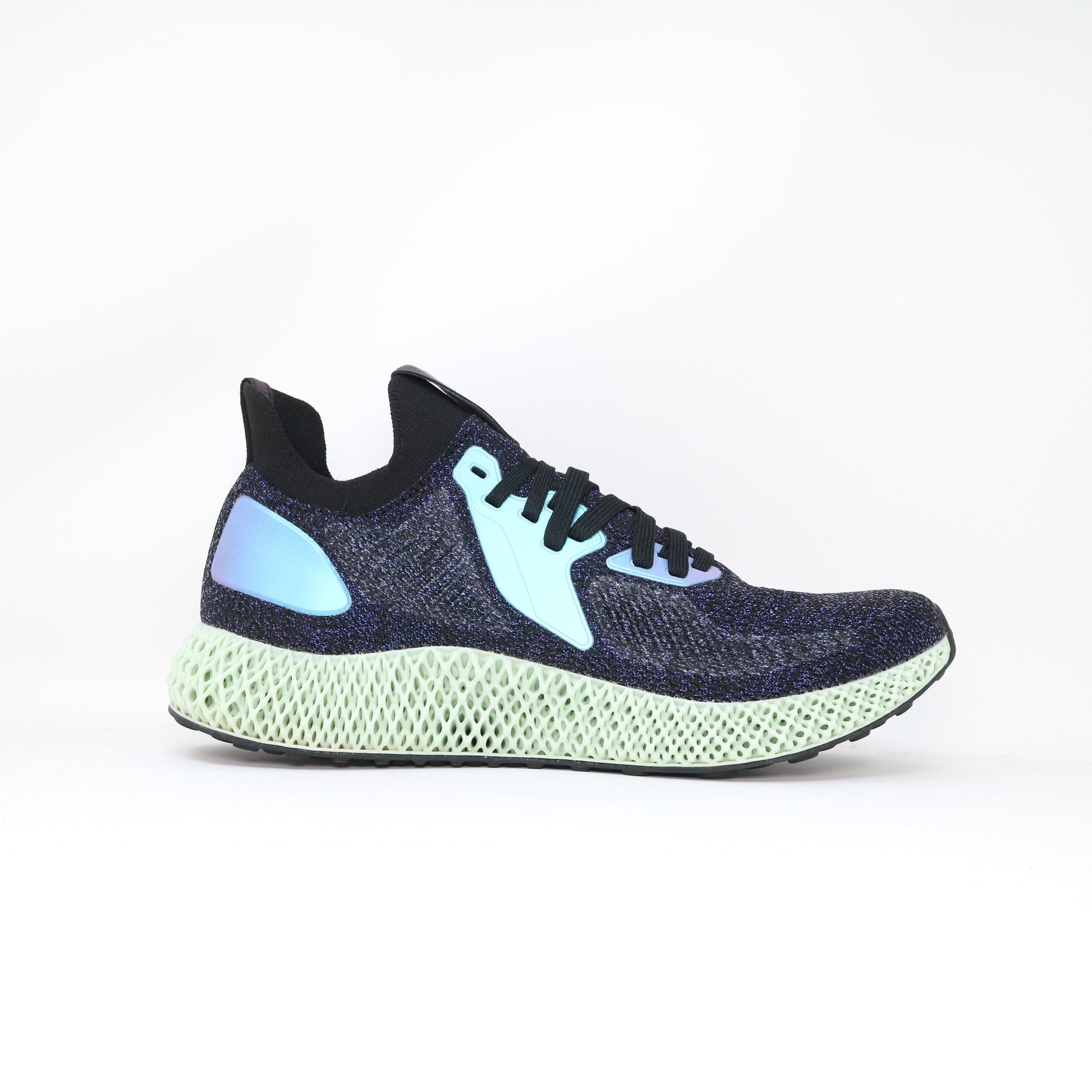 Men's Adidas Alphaedge 4D - Black Iridescent