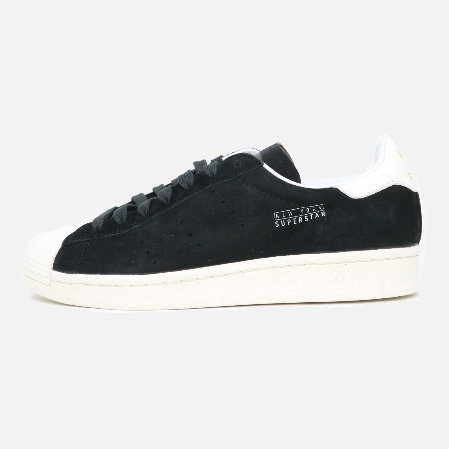 Men's Adidas Superstar Pure New York - Black White - THE SNEAKER OUTLET