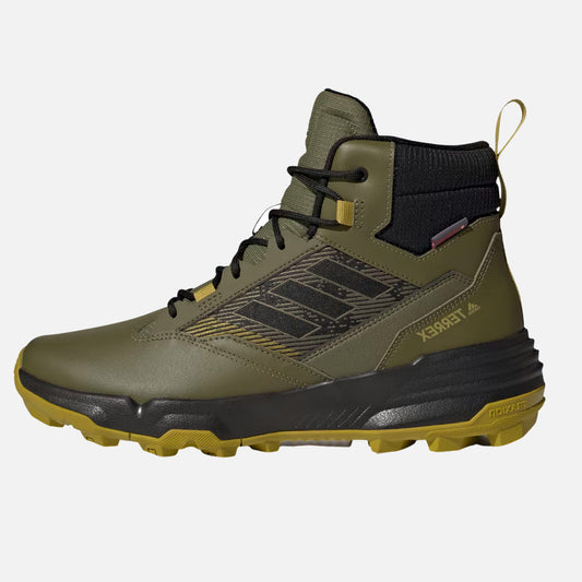 Men's Adidas Terrex Unity Leather Hiking Boots - Olive