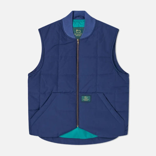 Men's Aimé Leon Dore x Woolrich Shell Gilet - Blue