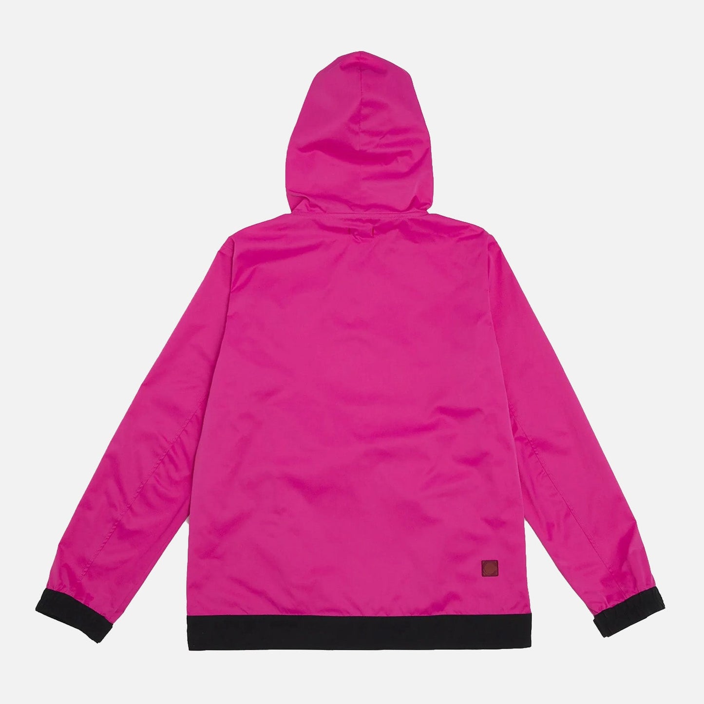 Men's Clot Contrast Colour Anorak - Pink