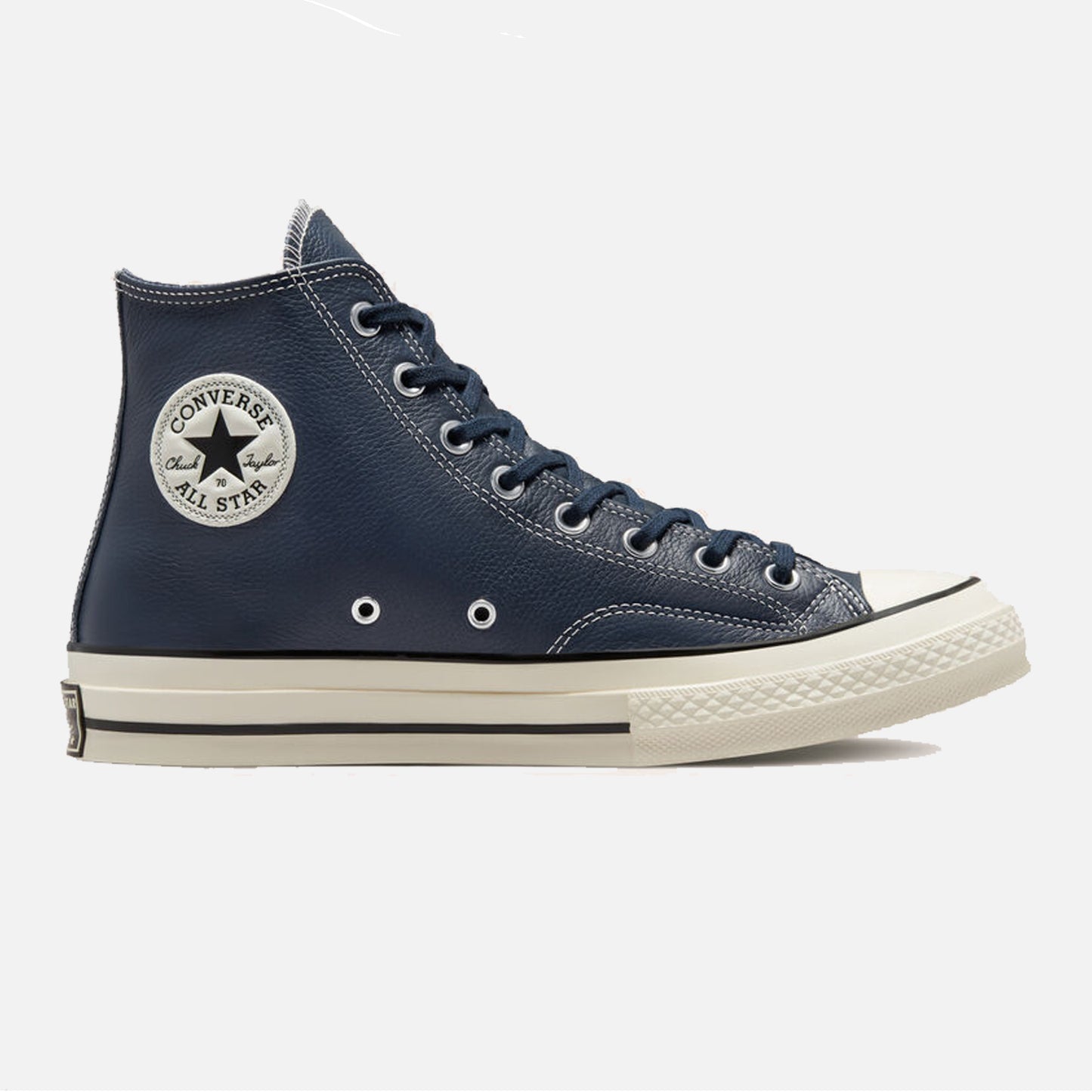 Men's Converse Chuck Taylor 70's Hi Top Leather - Navy