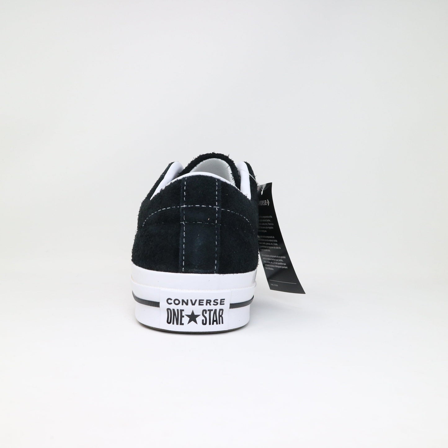 Men's Converse One Star Suede - Black White