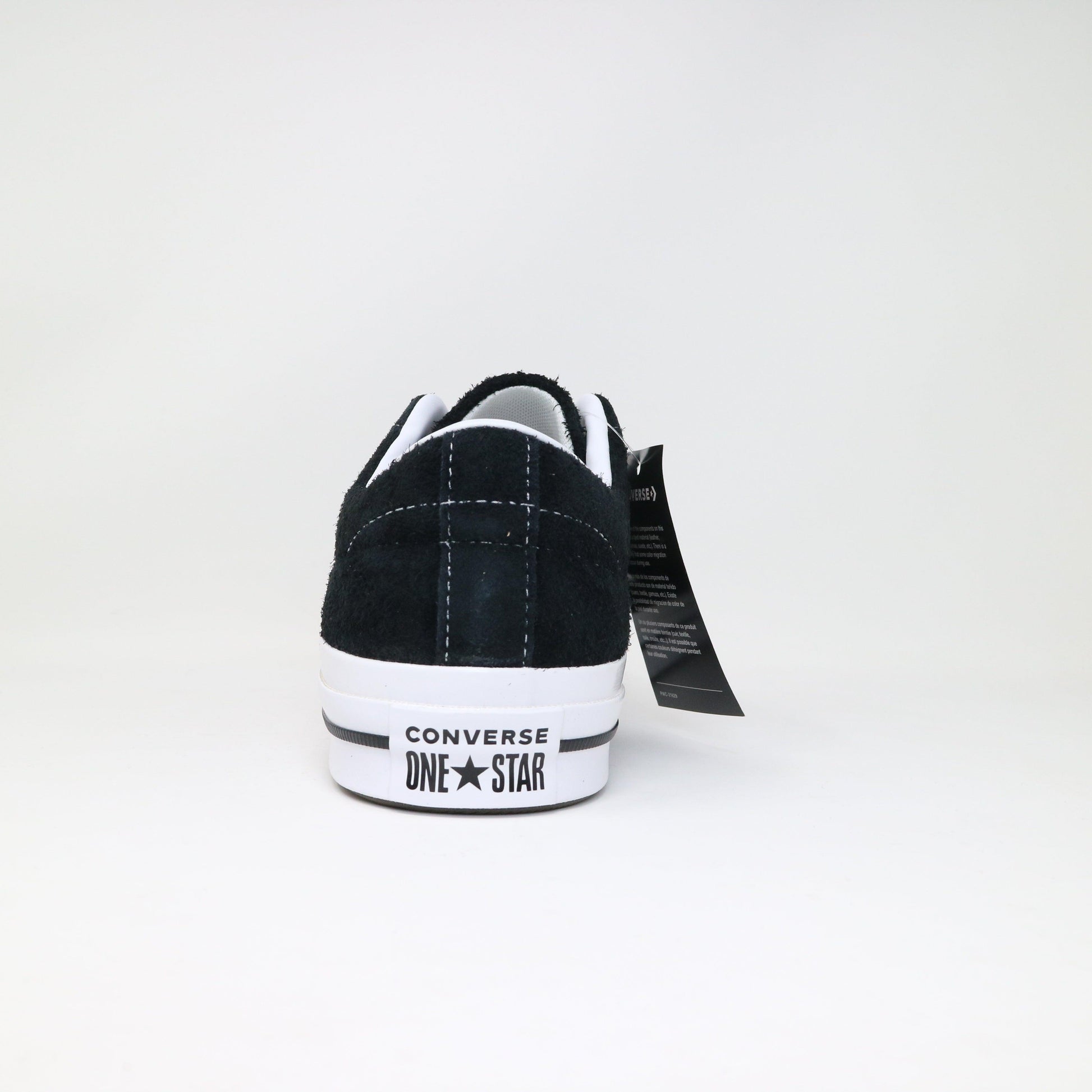 Men's Converse One Star Suede - Black White