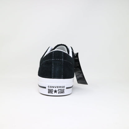 Men's Converse One Star Suede - Black White