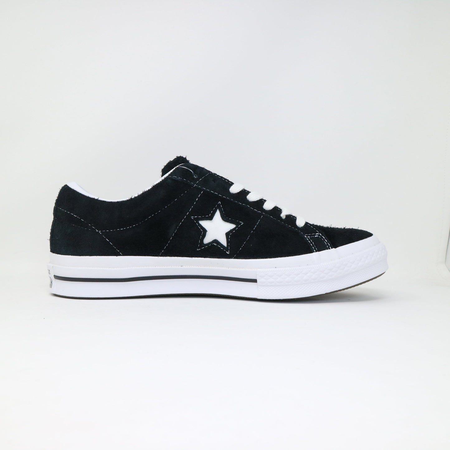 Men's Converse One Star Suede - Black White