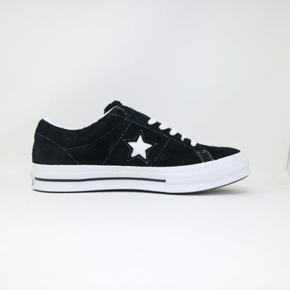 Men's Converse One Star Suede - Black White