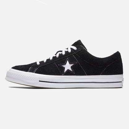 Men's Converse One Star Suede - Black White